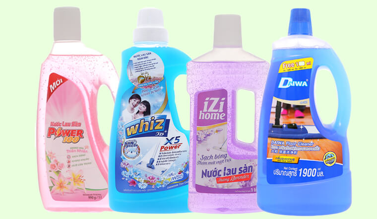 Top 5 loại nước lau sàn thái lan phổ biến nhất tại Việt Nam