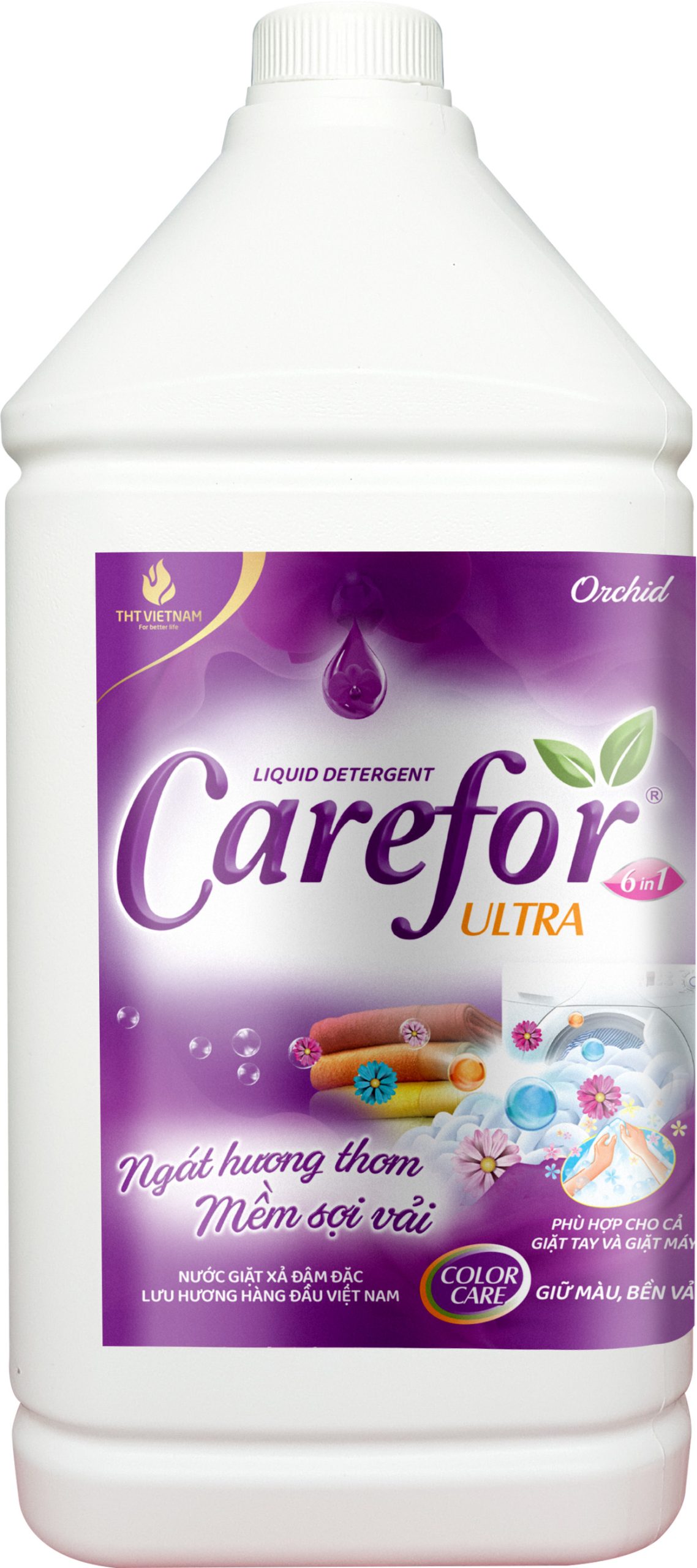 Nước giặt xả siêu đậm đặc Carefor 3500ml