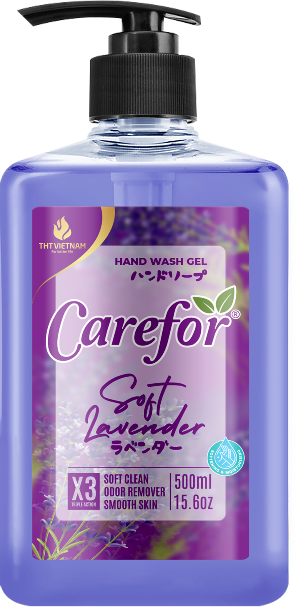 Sữa rửa tay diệt khuẩn Carefor 500ml