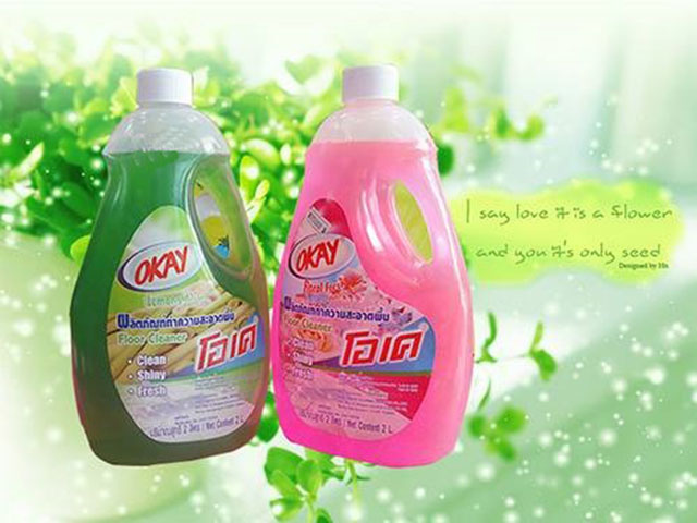 Nước lau sàn Okay đứng vững trong lòng người tiêu dùng