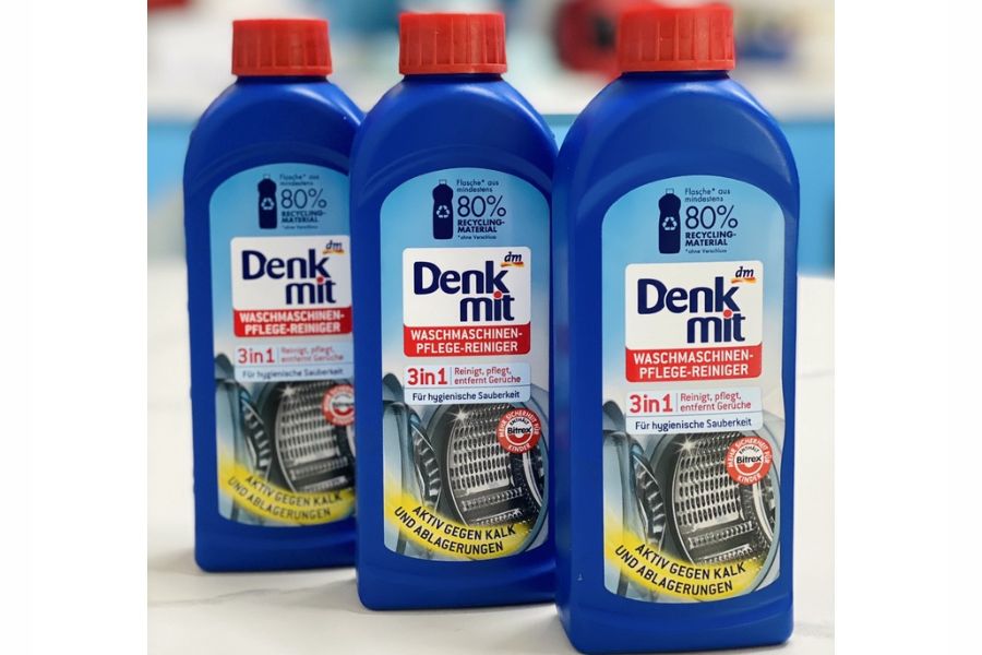 Dung dịch vệ sinh máy giặt Denkmit có khả năng làm sạch tốt