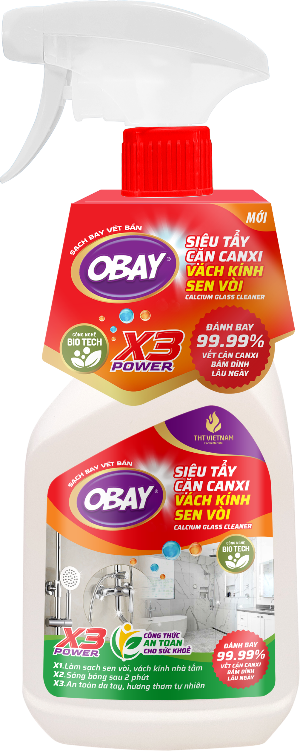 Siêu Tẩy Cặn Canxi Obay 450ml