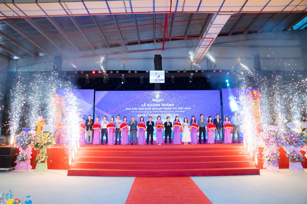 OPENING CEREMONY OF THT VIETNAM COSMETIC FACTORY