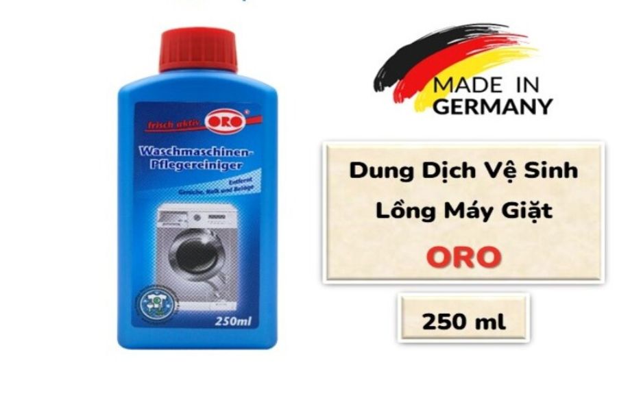 Nước vệ sinh lồng giặt ORO đã được kiểm chứng chất lượng và độ an toàn
