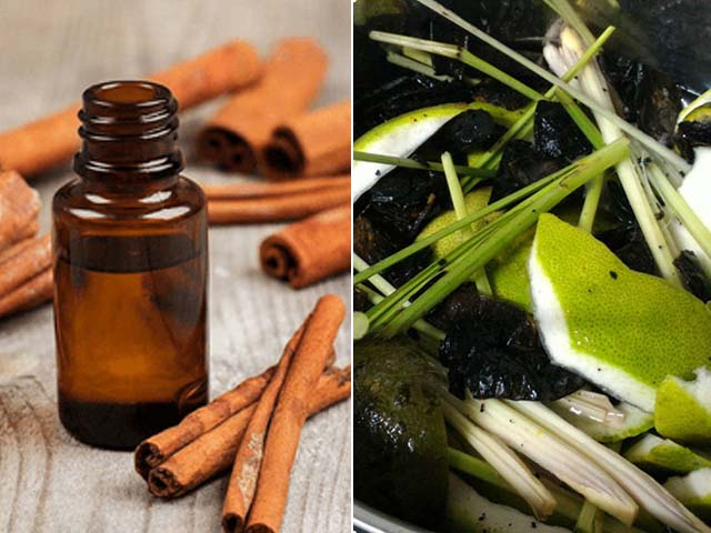 cách làm nước lau sàn chanh sả quế