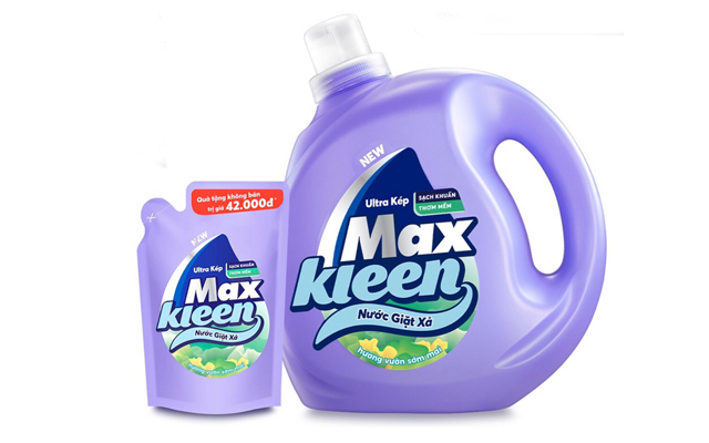 nuoc giat maxkleen cho may giat cua truoc