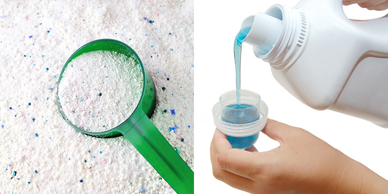 Nên sử dụng nước giặt quần áo hay bột giặt?
