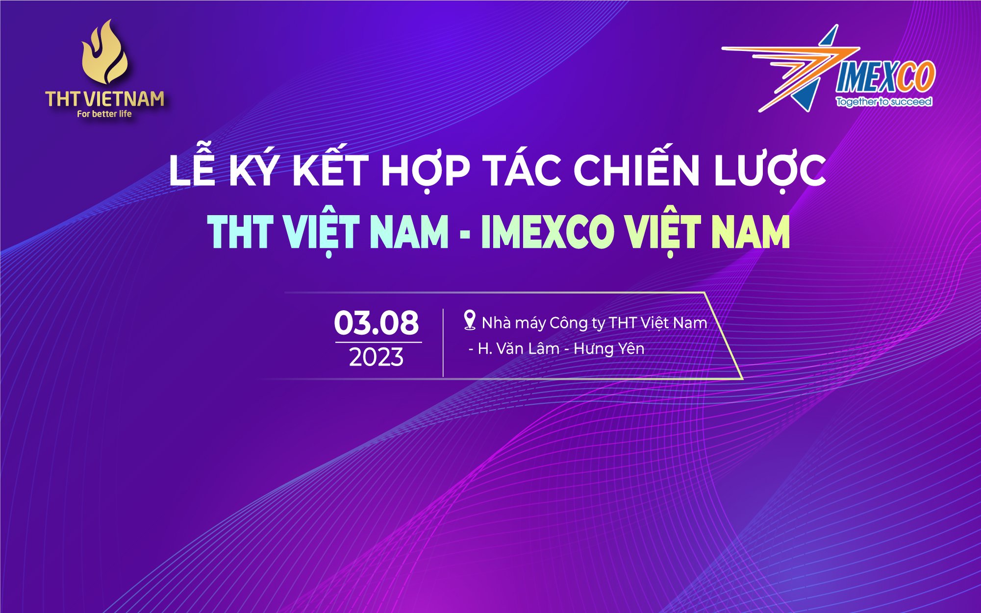 LỄ KÝ KẾT HỢP TÁC GIỮA THT VIỆT NAM VÀ IMEXCO VIỆT NAM