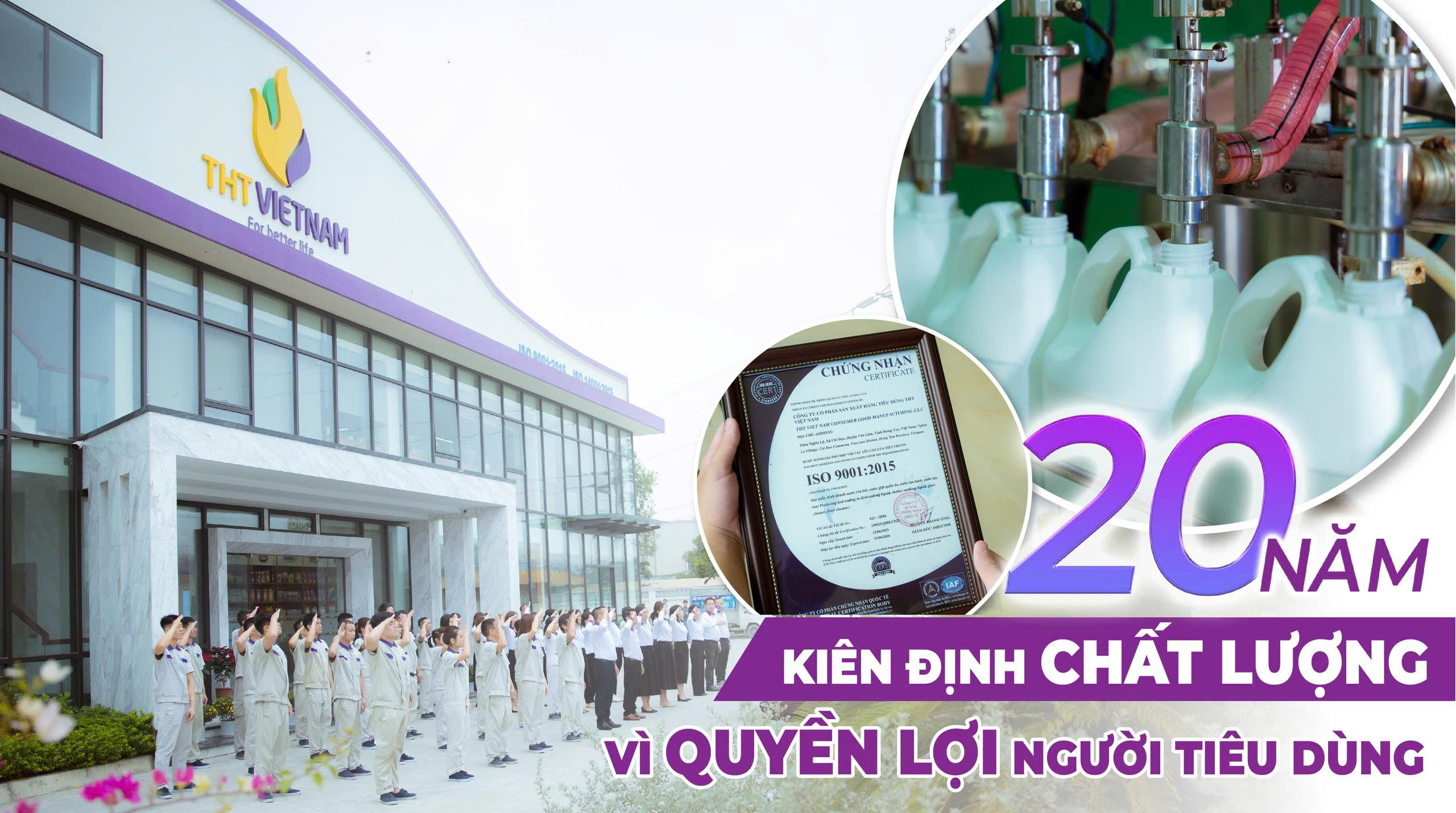 THT Việt Nam – 20 năm kiên định một chuẩn mực chất lượng, vì quyền lợi người tiêu dùng Việt