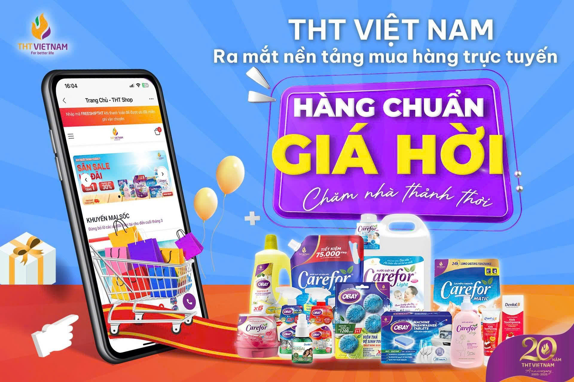 THT Việt Nam chính thức ra mắt nền tảng bán hàng trực tuyến – phụng sự khách hàng tốt hơn trong kỷ nguyên số