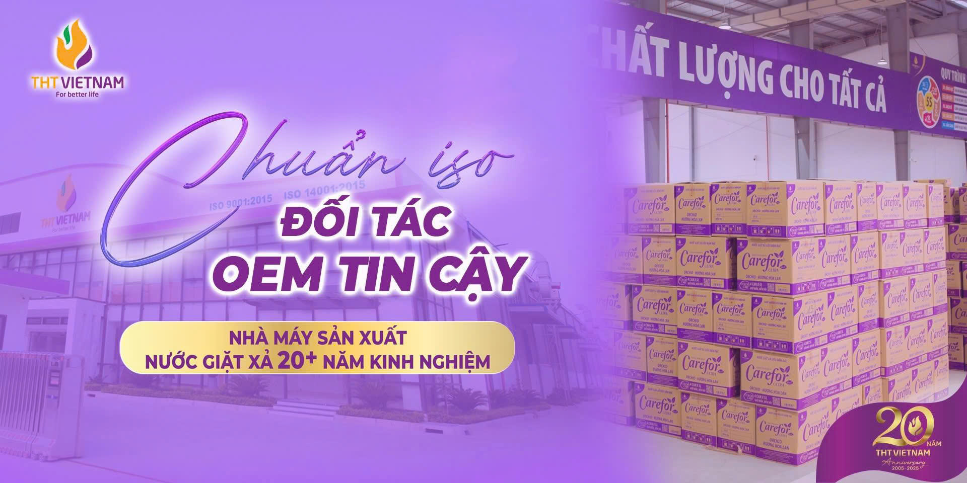 THT VIỆT NAM: KIÊN ĐỊNH VỚI CHẤT LƯỢNG CHUẨN QUỐC TẾ ISO