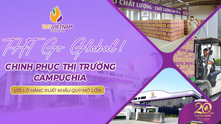 THT GO GLOBAL: Chinh Phục Thị Trường Campuchia Với Lô Hàng Xuất Khẩu Quy Mô Lớn